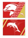 NRL Dolphins Magnet Set
