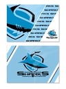 NRL Cronulla-Sutherland Sharks Magnet Set