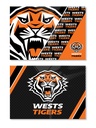 NRL Wests Tigers Magnet Set