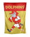 NRL Dolphins Mascot Wall Flag