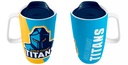 NRL Gold Coast Titans Travel Mug w/ Handle