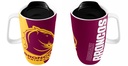 NRL Brisbane Broncos Travel Mug w/ Handle