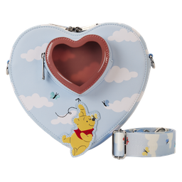 [LOUWDTB2933] Winnie The Pooh - Balloons Heart Crossbody Bag - Loungefly