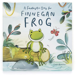 [BK4FIN] A Fantastic Day For Finnegan Frog Book - Jellycat