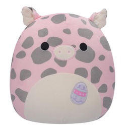 [SQER00846] Easter 12 Inch Squishmallows Aquitaine the Spotted Pig with Easter Egg