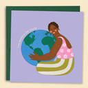 You Deserve the World Card - Papernest Designs
