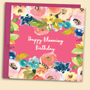 Happy Blooming Birthday Pink Card - Papernest Designs