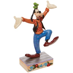 [6010091] Mickey & Friends: A Goofy Celebration (90th Anniversary) - Disney Traditions by Jim Shore