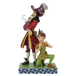 [6011928] Peter Pan Vs. Hook: Devious and Daring - Disney Traditions by Jim Shore