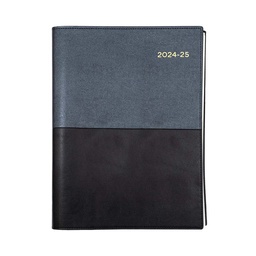 [FY345.V99-2425] Collins Financial Year Diary 2024-2025 Vanessa A4 Week to View (Black)