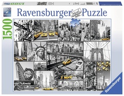 [RB16354-0] New York Cabs 1500pc Ravensburger Puzzle