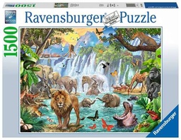 [RB16461-5] Waterfall Safari 1500pc Ravensburger Puzzle
