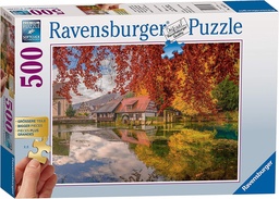 [RB13672-8] Peaceful Mill 500pc Ravensburger Puzzle