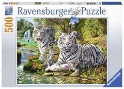 [RB14793-9] White Tiger 500pc Ravensburger Puzzle