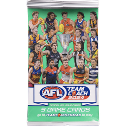 2024 AFL TeamCoach Trading Cards Booster Packs