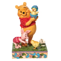 [6010103] Winnie The Pooh - A Spring Surprise (95th Anniversary) Figurine - Disney Traditions by Jim Shore