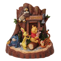 [6010879] Winnie The Pooh - Pooh & Friends: Hundred-Acre Pals - Disney Traditions by Jim Shore