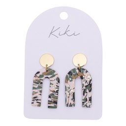 [KIK114] Kiki Rainbow Terrazzo Earrings