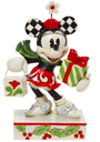 Minnie Mouse with Bag and Gift 'Holiday Glamour' Figurine - Disney Traditions by Jim Shore
