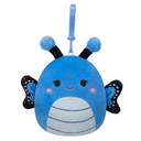 Waverly the Blue Butterfly 3.5 Inch Squishmallows  Clip-On Wave 18