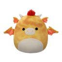 Dieric the Yellow Textured Dragon 16 Inch Squishmallows Wave 18 Assortment B