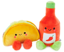 Better Together - Taco and Hot Sauce Magnetic Plush