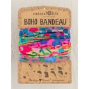 Boho Bandeau - Rainbow Floral (Bright)