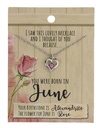 June Birthstone Necklace