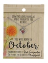 October Birthstone Necklace