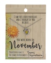 November Birthstone Necklace