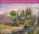 Thomas Kinkade Special Collector's Edition (with Scripture) 2025 Deluxe Calendar