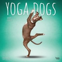 Yoga Dogs 2025 Square Calendar
