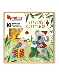 [XRK5026] Simson Boxed Christmas Cards (Redkite Charity Pack of 10) - Bush Capers