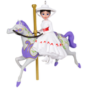 Disney Mary Poppins (60th Anniversary) A Practically Perfect Carousel Ride - 2024 Hallmark Keepsake Christmas Ornament