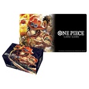 One Piece Card Game: Playmat & Storage Box Set - Portgas D. Ace