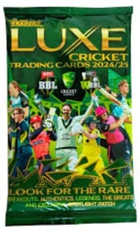 [ESP2025CRICKETLUXE] Cricket Australia Traders 2024/2025 Luxe Hobby Trading Cards Booster Pack (10 Cards)