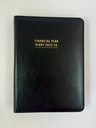 2025-2026 Financial Year Diary - A5 Day-To-A-Page (DTP) Spiral Black