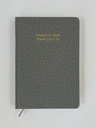 2025-2026 Financial Year Diary - A5 Day-To-A-Page (DTP) Ash Grey