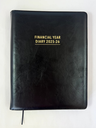 2025-2026 Financial Year Diary - A4 Day-To-A-Page (DTP) Spiral Black