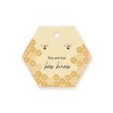 Beautiful Bee's Gold Plated Enamel Stud Earrings - Artique