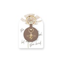 Beautiful Bee's Tan Keyring - Artique
