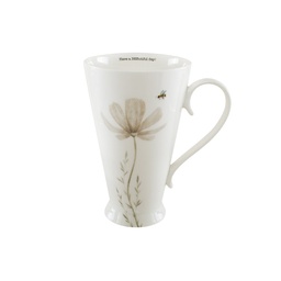 [740507] Beeutiful Bee's White Latte Mug