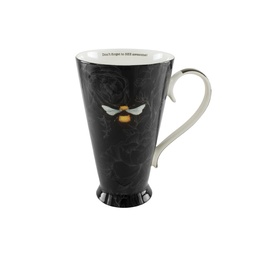 [740509] Beeutiful Bee's Black Latte Mug