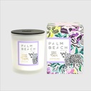 Violet Leaves & Santal - Standard Candle - Palm Beach Collection