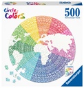 Circle of Colours (Mandala) 500pc Puzzle - Ravensburger