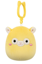 Lafi the Yellow Llama 3.5 inch Squishmallows Clips