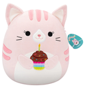 Laura the Pink Tabby Cat 7.5 inch Squishmallows Celebration Assortment