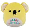 Donny the Yellow Happy Birthday Koala 7.5 inch Squishmallows Celebration Assortment