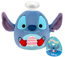 Disney Stitch Holding Cake 6.5 inch Squishmallows