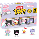 Sanrio - Kuromi, Hello Kitty, My Melody (Unicorn) & Mystery Chase Bitty Funko Pop! Vinyl Figure 4pk